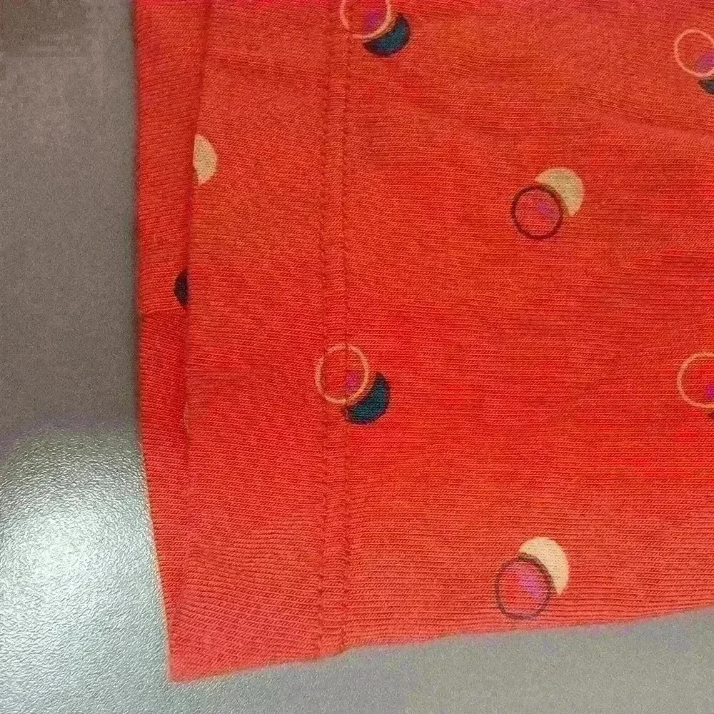 Maeve by Anthropologie Red Puffy Sleeve Tie Neck Top Size Small - Picture 12 of 15